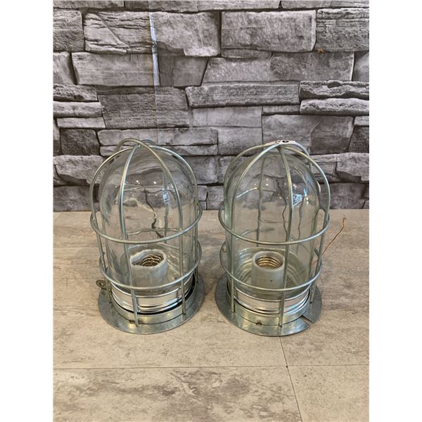 Lot of 2 Industrial Safety Lights