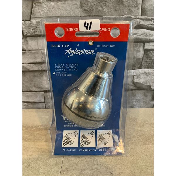 AquaSmart 3 Way Deluxe Combination Shower Head