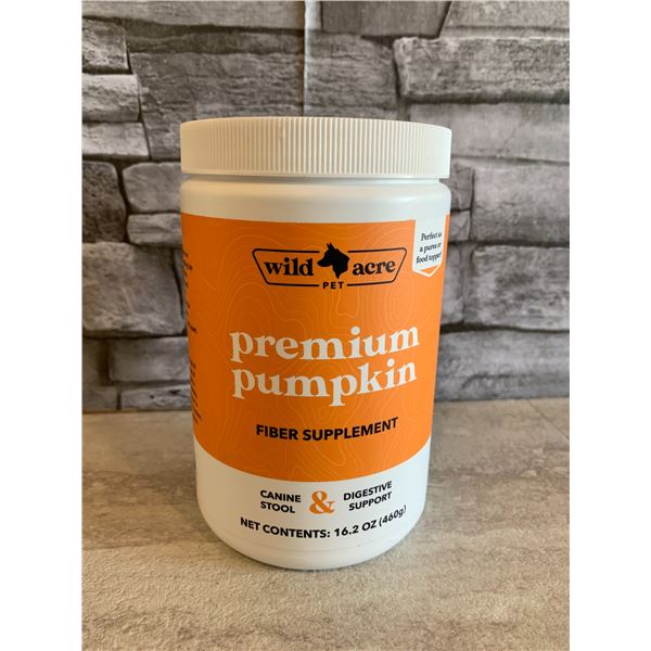 Wild Acre Pet - Premium Pumpkin Fiber Supplement 460g