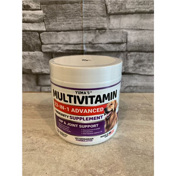 YUMA'S Multivitamin 23-in-1 Advanced Immunity Supplement - 170 Chews