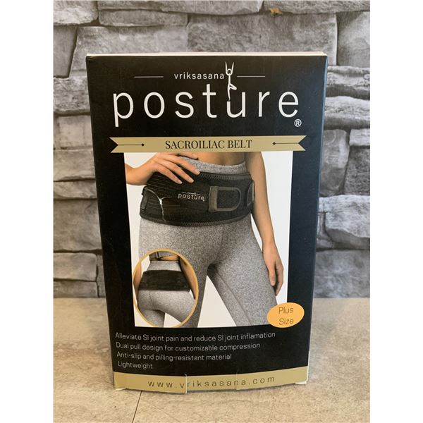 Viriksasana Posture Sacroiliac Belt Plus Size
