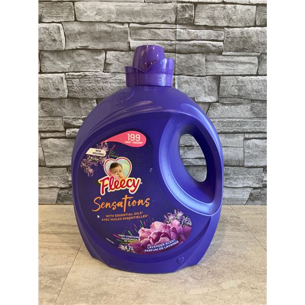 Fleecy Sensations Laundry Soap  With Essential Oils Lavender Scent 4.7L - 199 Loads