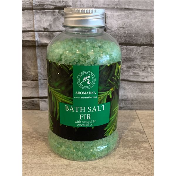 Aromatika Bath Salt Fir With Natural Fir Essential Oil 600g