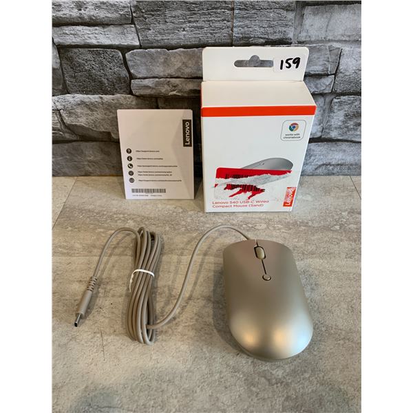 Lenovo 540 USB-C Wired Compact Mouse