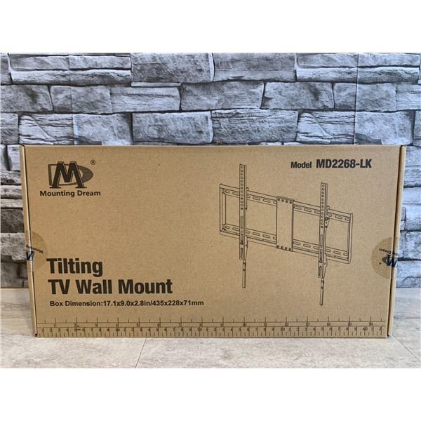 Mounting Dream Tilting TV Wall Mount for 37 to 75 inch TV
