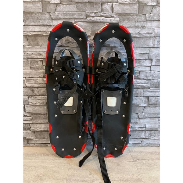 24 Inch Snow Shoes - Red & Black