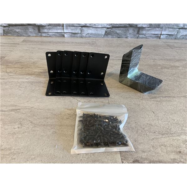 Heavy Duty Corner Brace Bracket Large Angle 2.8 x 2.8 Inch 16 Pcs