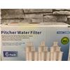 Image 3 : 6 Pack Pitcher Water Filters for Brita