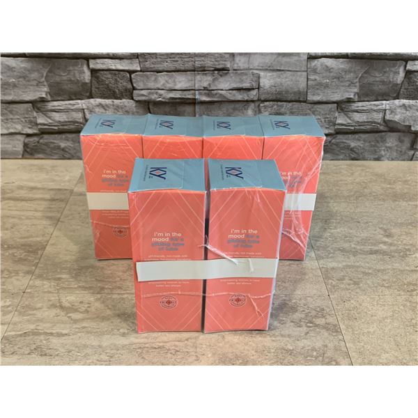 K-Y Jelly Personal Water Based Lubricant - 6 Pack x 4 Oounces