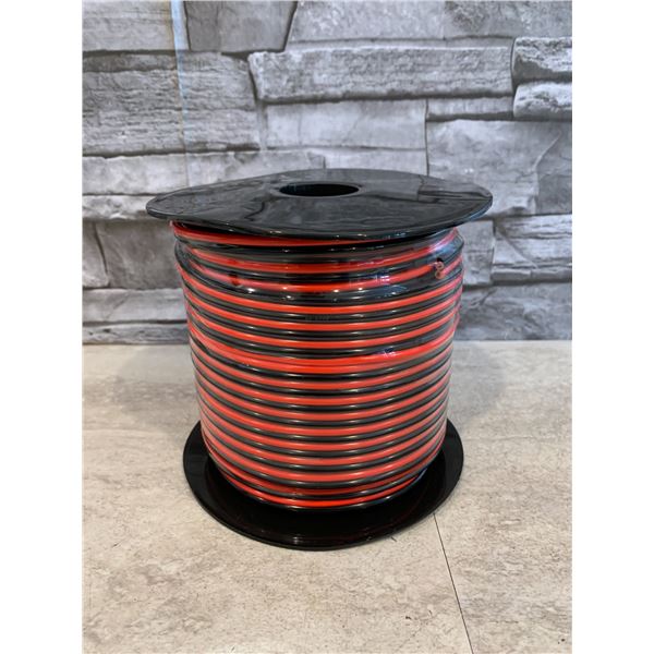 Viabrico AWG Red & Black Low Voltage Copper Wire 135 Ft 16 Ga Roll