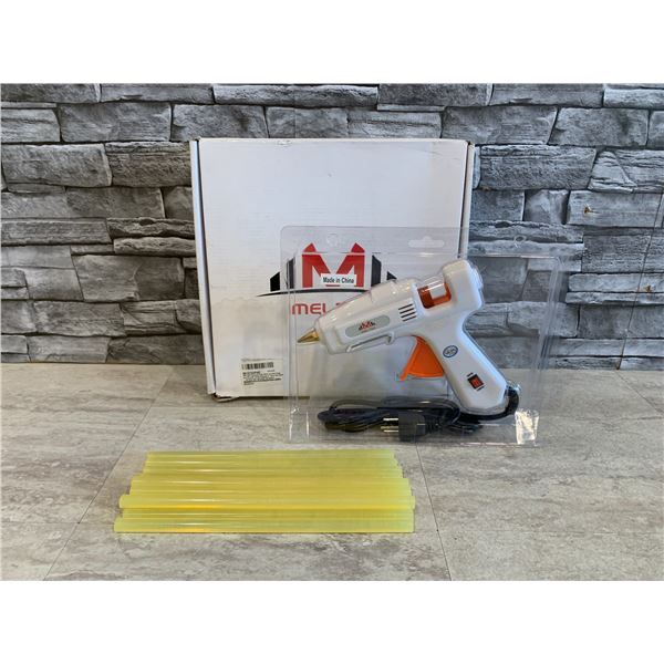 Meltox Premium Dual Watt Hot Glue Gun Kit With 12 All Purpose Glue Sticks