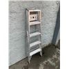 Image 6 : 5 Foot Aluminum Step Ladder With Paint Tray