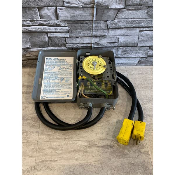 24 Hour Dial Time Switch - Model T103