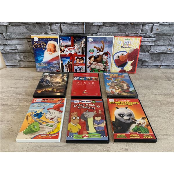 Lot of 10 Assorted DVD's