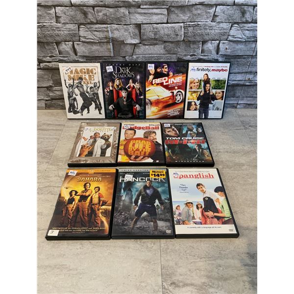 Lot of 10 Assorted DVD's