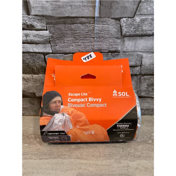SOL Escape Lite Compact Bivvy - Emergency Blanket