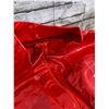 Image 3 : Red Latex Body Suit - Large