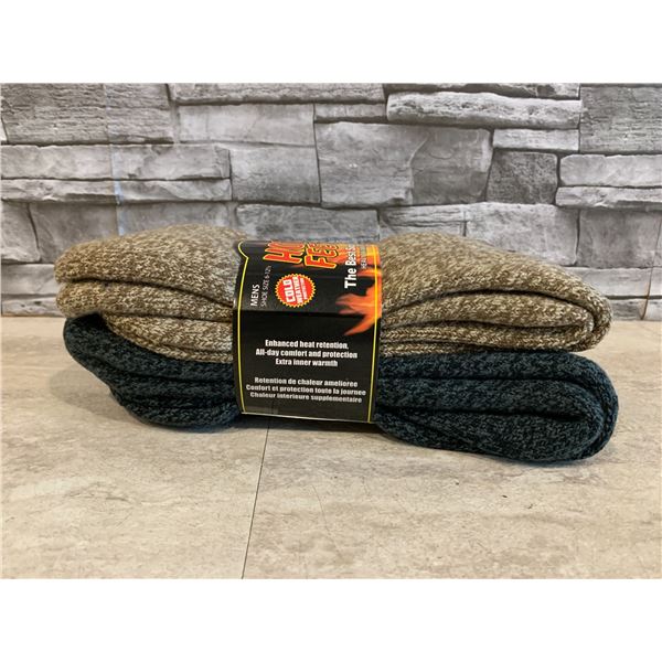 2 Pack Hot Feet Heavy Thermal Socks