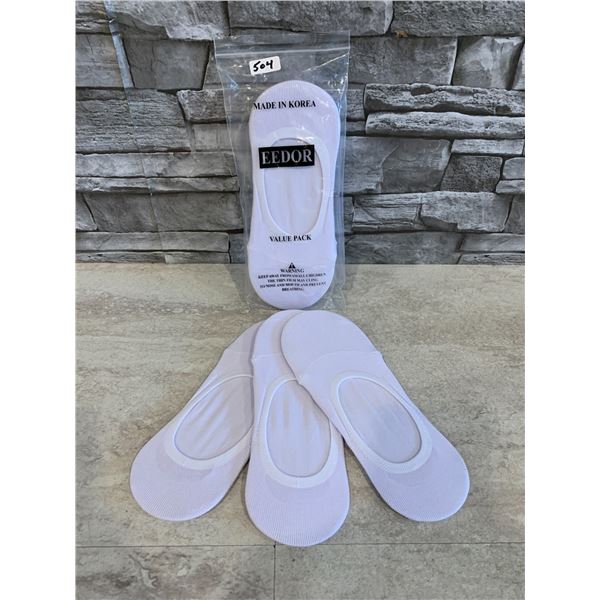 No Show Socks for Women - Non Slip - 2 Packs 6 Total
