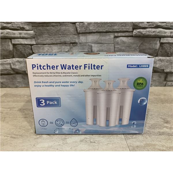 6 Pack Pitcher Water Filters for Brita