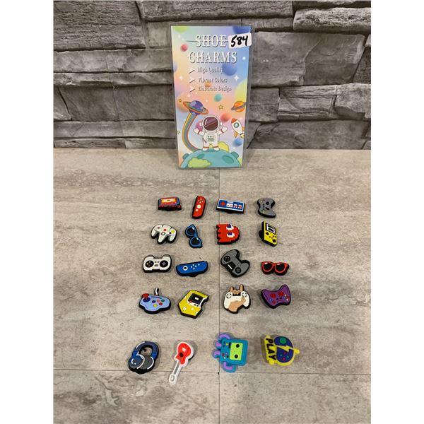 20 pcs Video Game Croc Charms - Jibbetz