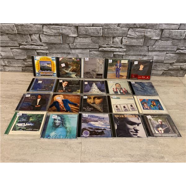 Lot of 20 Assorted Music Cd's