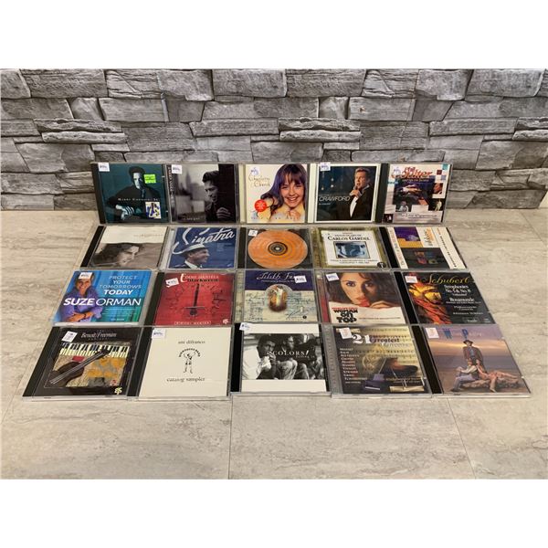 Lot of 20 Assorted Music Cd's