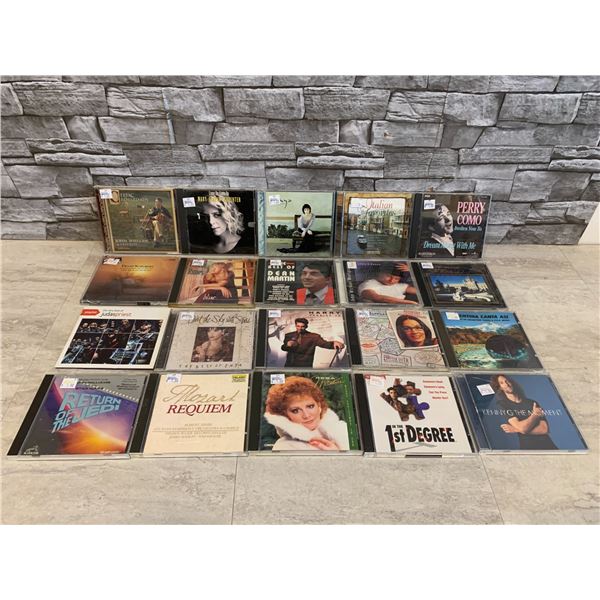 Lot of 20 Assorted Music Cd's