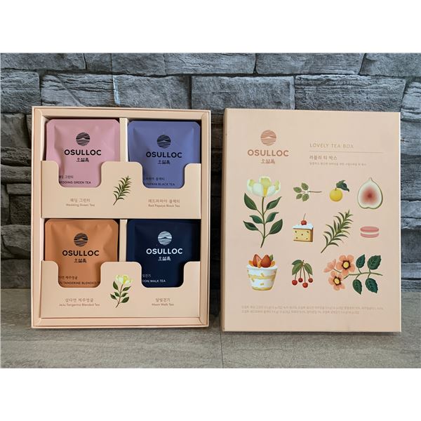 Lovely Tea Box - Korean Tea - 12 Pyramid Tea Bags