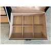 Image 7 : Black Faux Leather Locking Jewelry Boxes