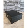 Image 8 : Black Faux Leather Locking Jewelry Boxes
