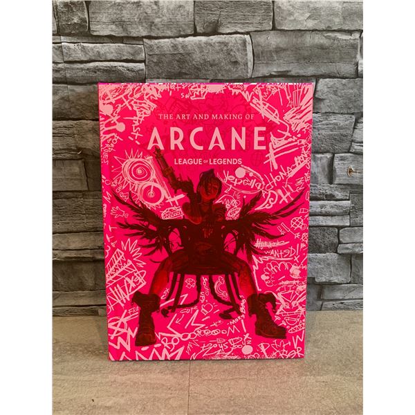 Hardcover Book - The Art And Making Of Arcane - League of Legends