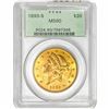 Image 1 : 1893-S $20 Gold Double Eagle PCGS MS60