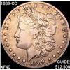 Image 1 : 1889-CC Morgan Silver Dollar NEARLY UNCIRCULATED