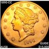 Image 1 : 1890-CC $20 Gold Double Eagle CHOICE AU