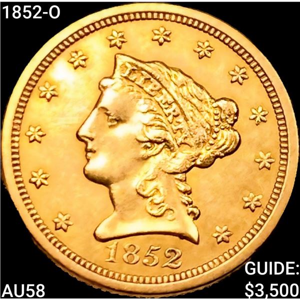 1852-O $2.50 Gold Quarter Eagle