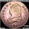 Image 1 : 1818/5 BD-3 LDS Overdate Capped Bust Quarter CHOICE BU