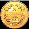 Image 2 : 1879 $3 Gold Piece UNCIRCULATED