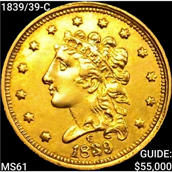 1839/39-C $2.50 Gold Quarter Eagle