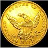 Image 2 : 1839/39-C $2.50 Gold Quarter Eagle UNCIRCULATED