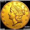 Image 1 : 1851-O $20 Gold Double Eagle CHOICE AU