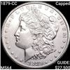 Image 1 : 1879-CC Capped Morgan Silver Dollar CHOICE BU