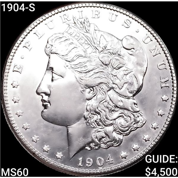 1904-S Morgan Silver Dollar