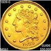 Image 1 : 1839-C $2.50 Gold Quarter Eagle UNCIRCULATED