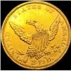Image 2 : 1839-C $2.50 Gold Quarter Eagle UNCIRCULATED