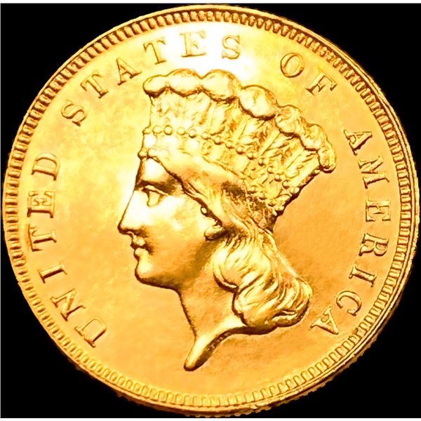 1889 $3 Gold Piece