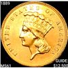 Image 1 : 1889 $3 Gold Piece UNCIRCULATED