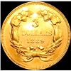 Image 2 : 1889 $3 Gold Piece UNCIRCULATED