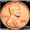 Image 1 : 1955/55 DDO Wheat Cent CHOICE BU RD