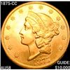 Image 1 : 1875-CC $20 Gold Double Eagle CHOICE AU